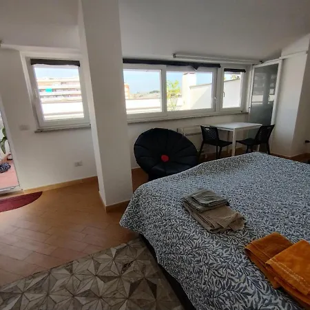 Il Mulo Volante - Panoramico Attico Con Terrazzo A Trastevere * Ρώμη